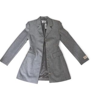Aritzia Babaton Classic Gray Blazer